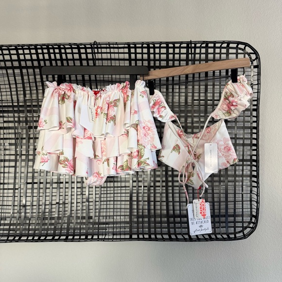 Selkie The Ruffle Bikini Top and bottom - Picture 3 of 9